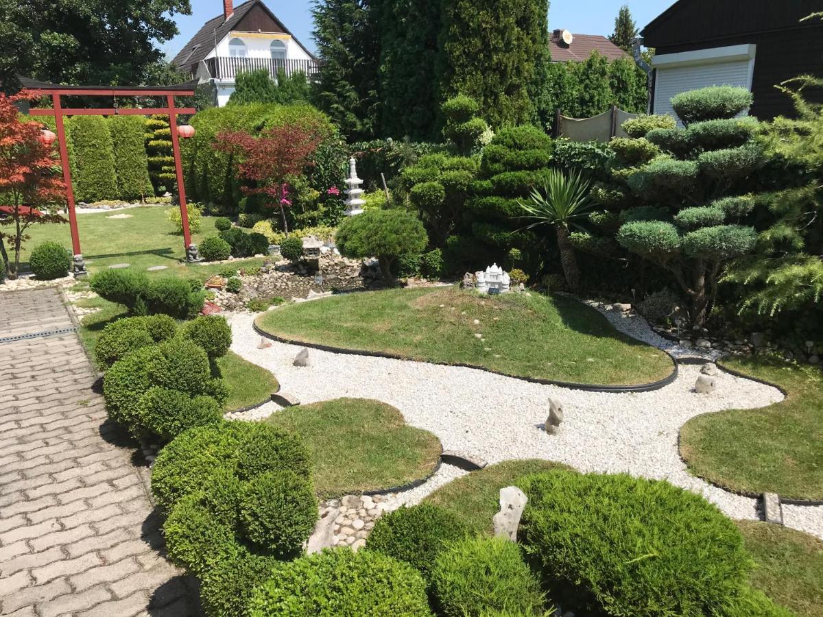 Nyaralo Japankerttel - Apartment With Japanese Garden Balatonmáriafürdő Exterior foto